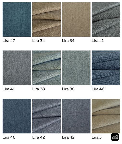 Мебельная ткань "LIRA" InTouch 26556 фото